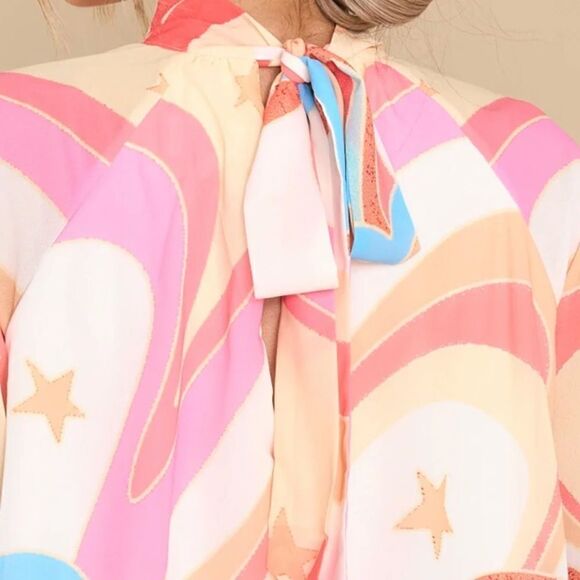 Multi Color Patterned Top - Picture 8 of 12